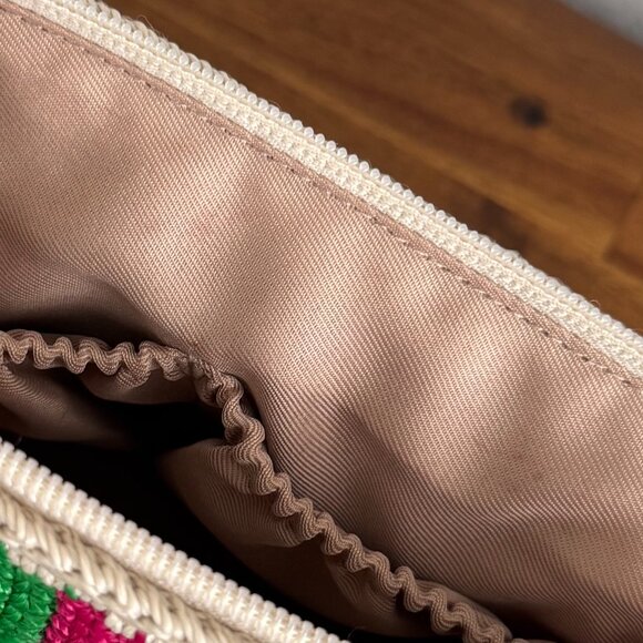 The Sak - Hand Crochet Essential Pouch in Beach Stripe - Picture 10 of 10